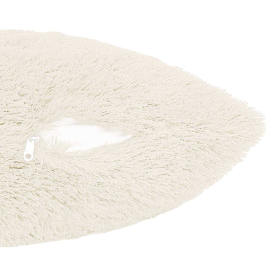 Poduszka z poduszką HEERLEN 2 szt. Biały Fleece PV