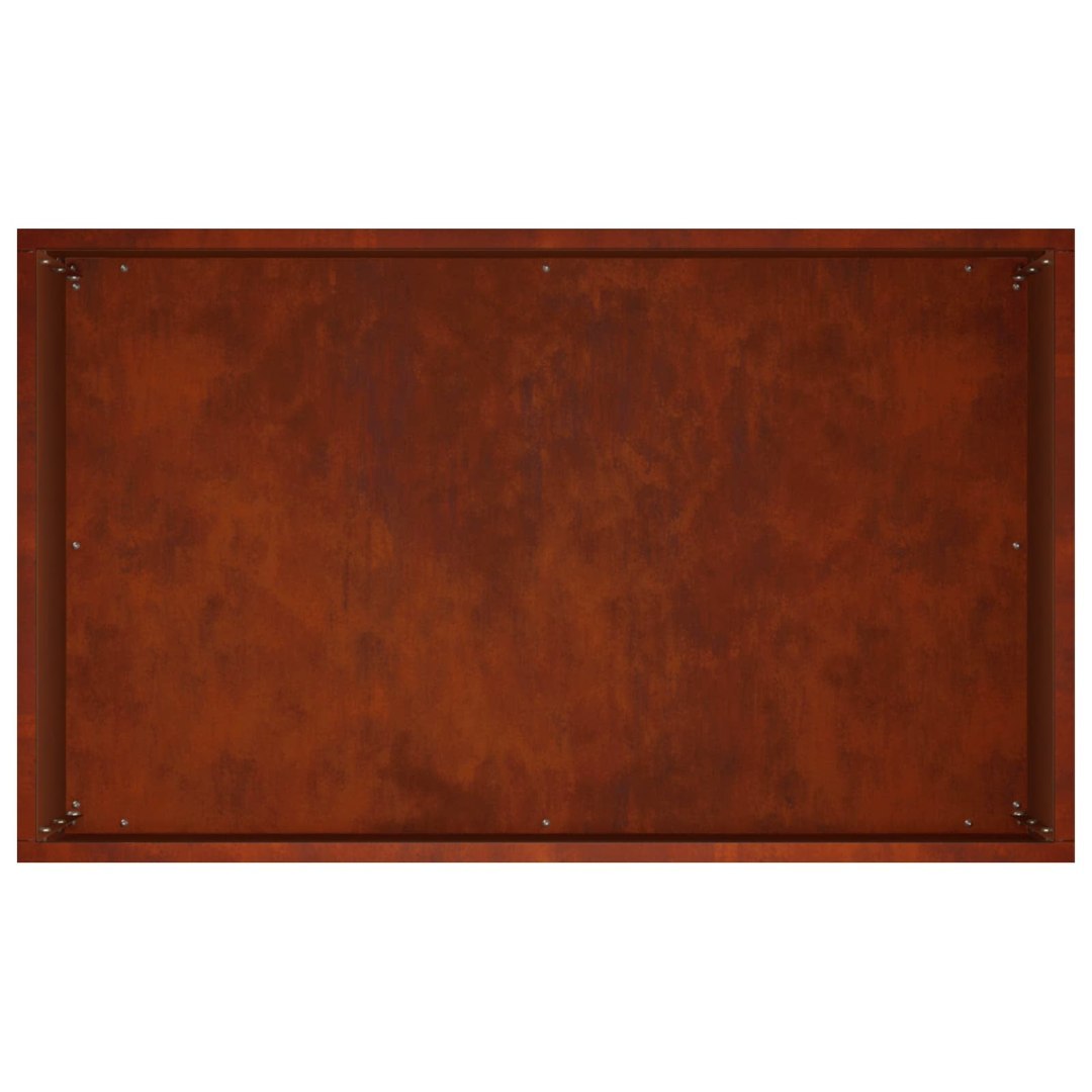 Doniczka ogrodowa Rdzawy 50 x 30 x 40 cm Stal kortenowska