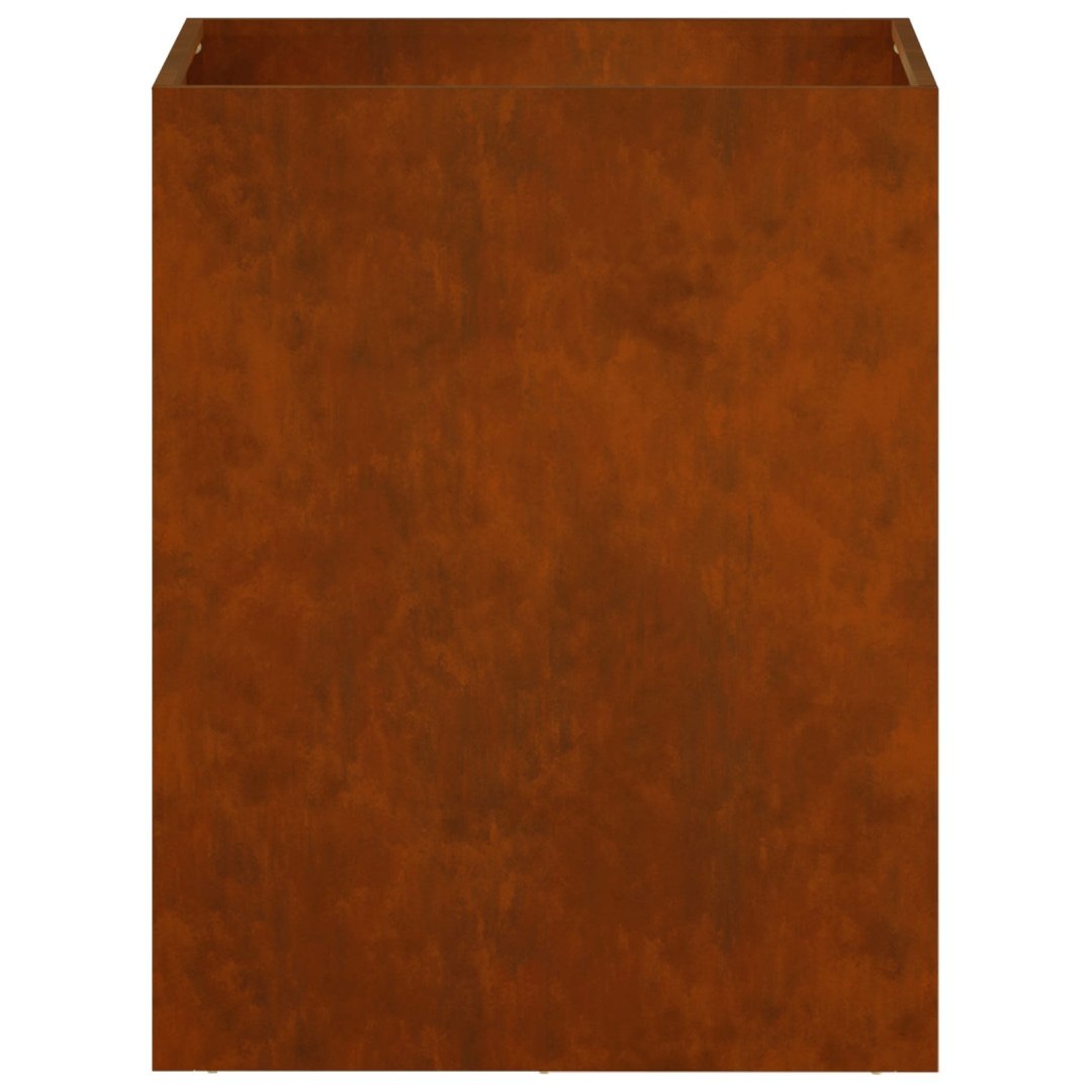 Doniczka ogrodowa Rdzawy 40 x 30 x 50 cm Stal kortenowska
