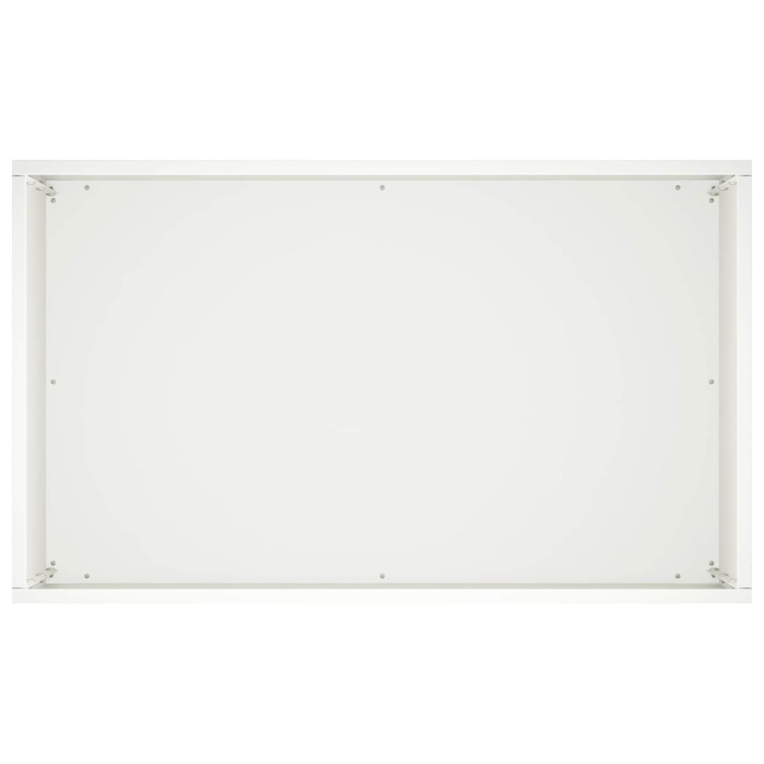 Doniczka ogrodowa Biały 50 x 30 x 50 cm Stal zimnogięta