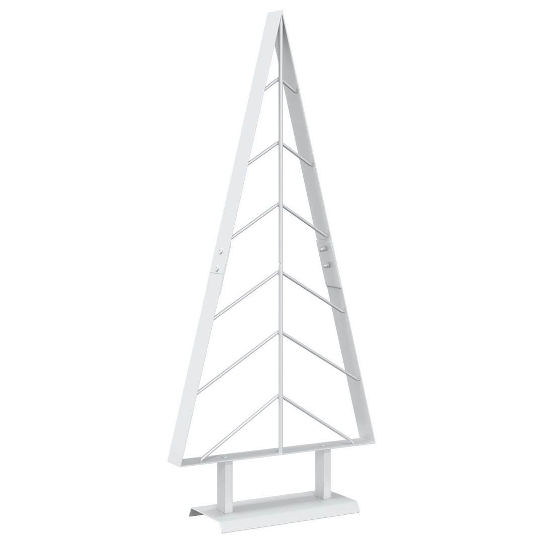 Metalowa choinka ze stojakiem KUOPIO 90 cm Stal Biały