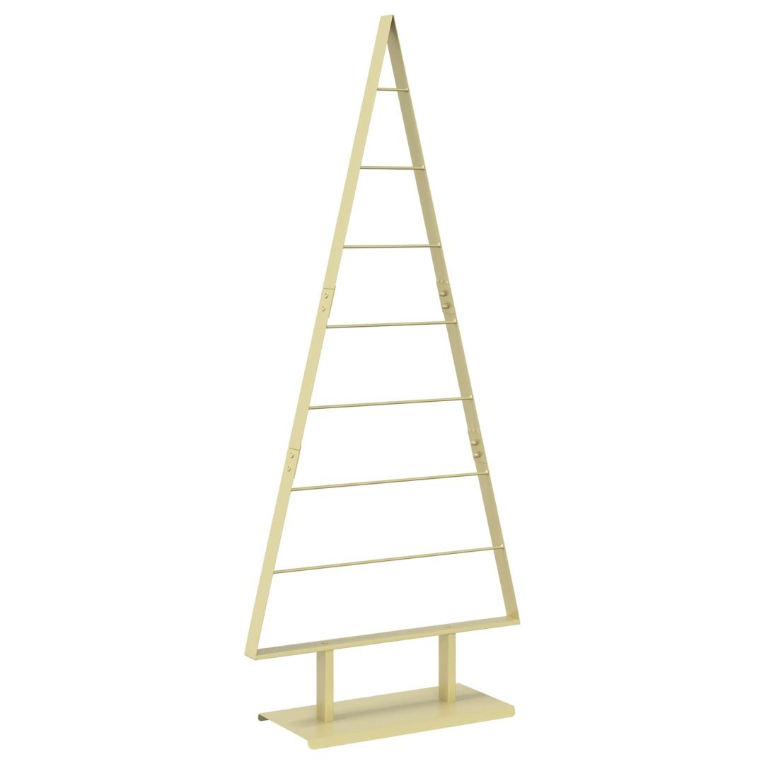 Metalowa choinka świąteczna KUOPIO 150 cm Stal złoty