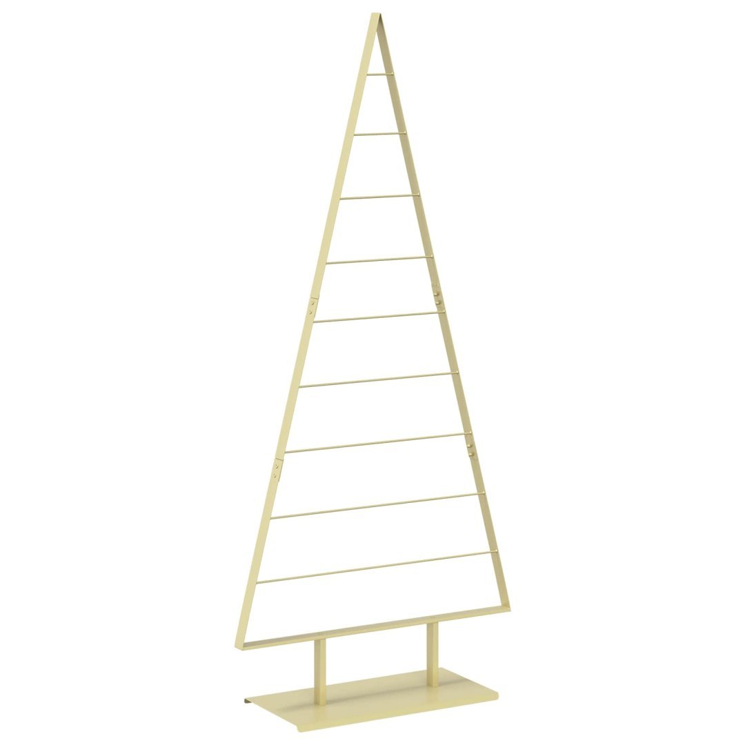 Metalowa choinka świąteczna KUOPIO 210 cm Stal złoty