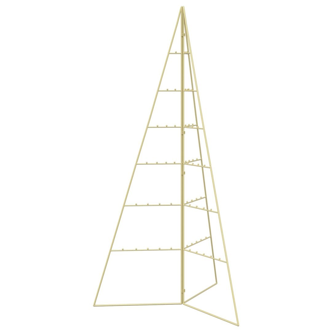 Metalowa choinka ze składanym stojakiem KUOPIO 140 cm Stal