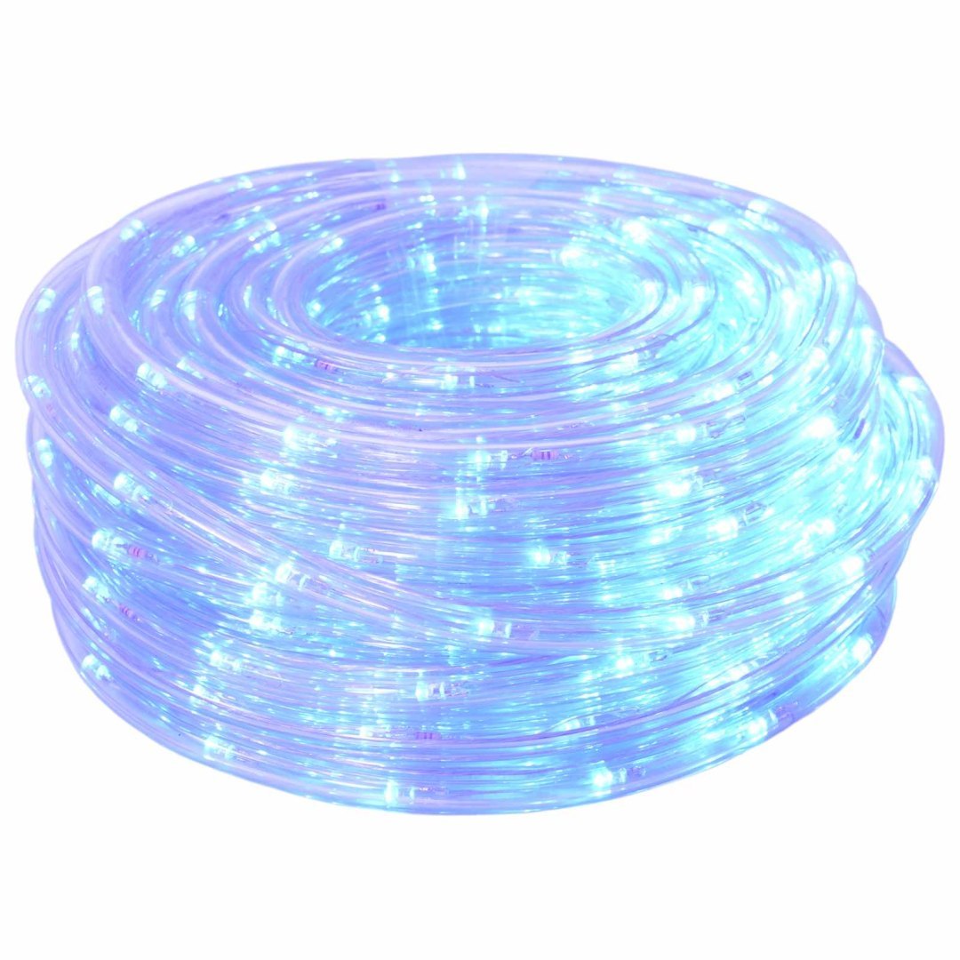 Świąteczny wąż świetlny LED 240 LED Niebieski i 10 m