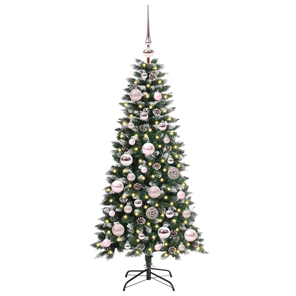 Sztuczna choinka zielony 120 cm PVC, plastik i stal