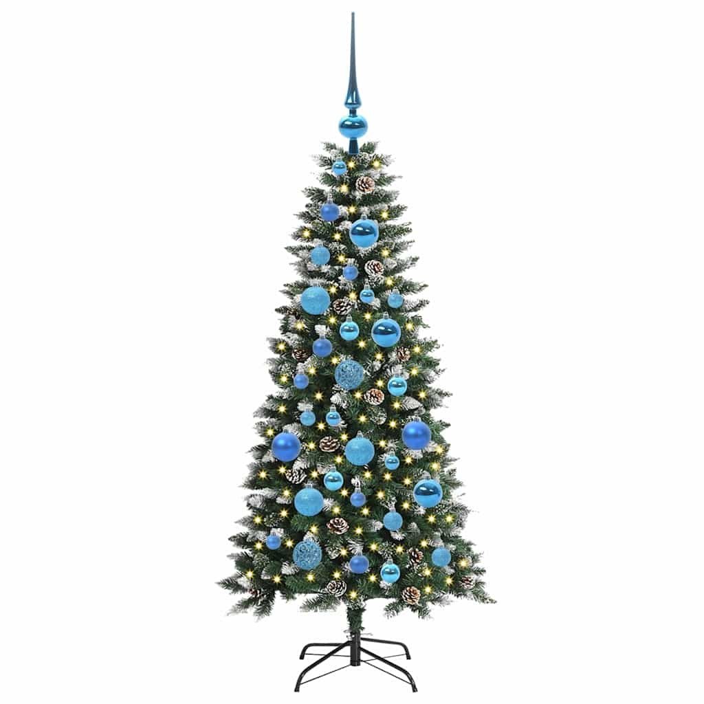 Sztuczna choinka zielony 120 cm PVC, plastik i stal