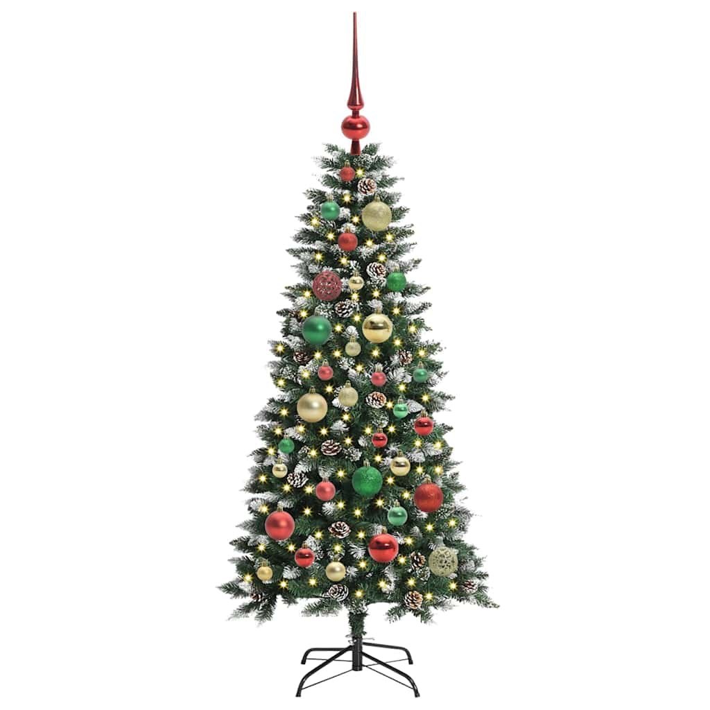 Sztuczna choinka zielony 120 cm PVC, plastik i stal