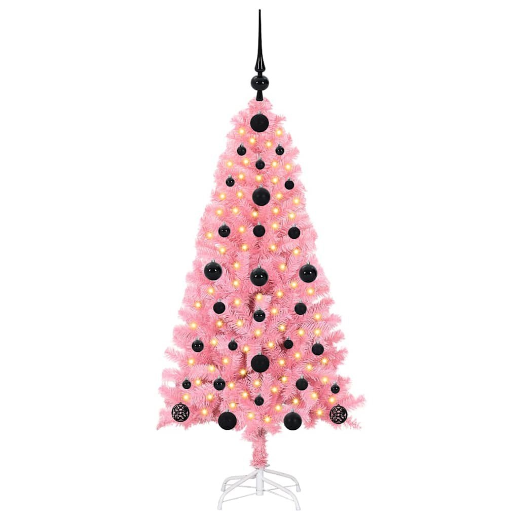 Choinka Różowy 120 cm PVC