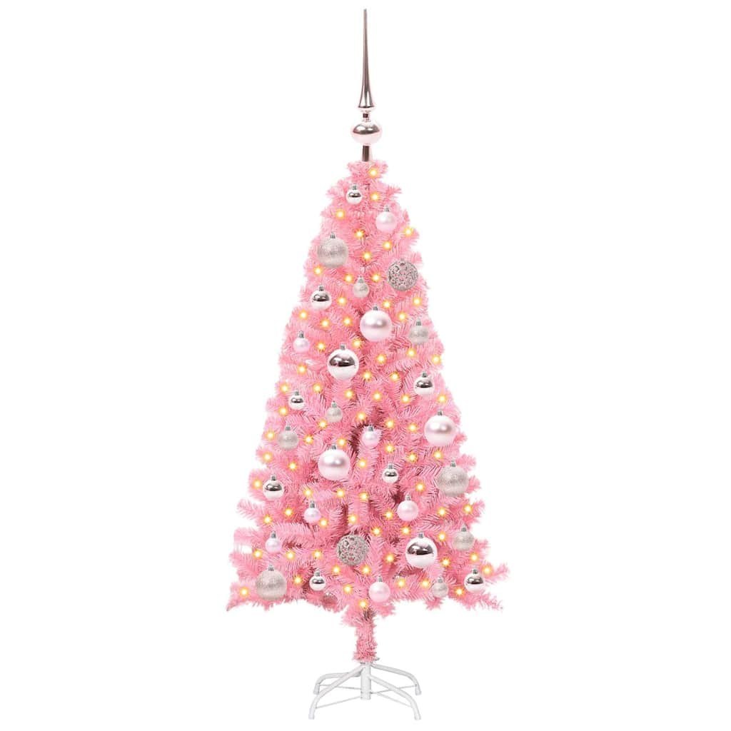 Choinka Różowy 120 cm PVC