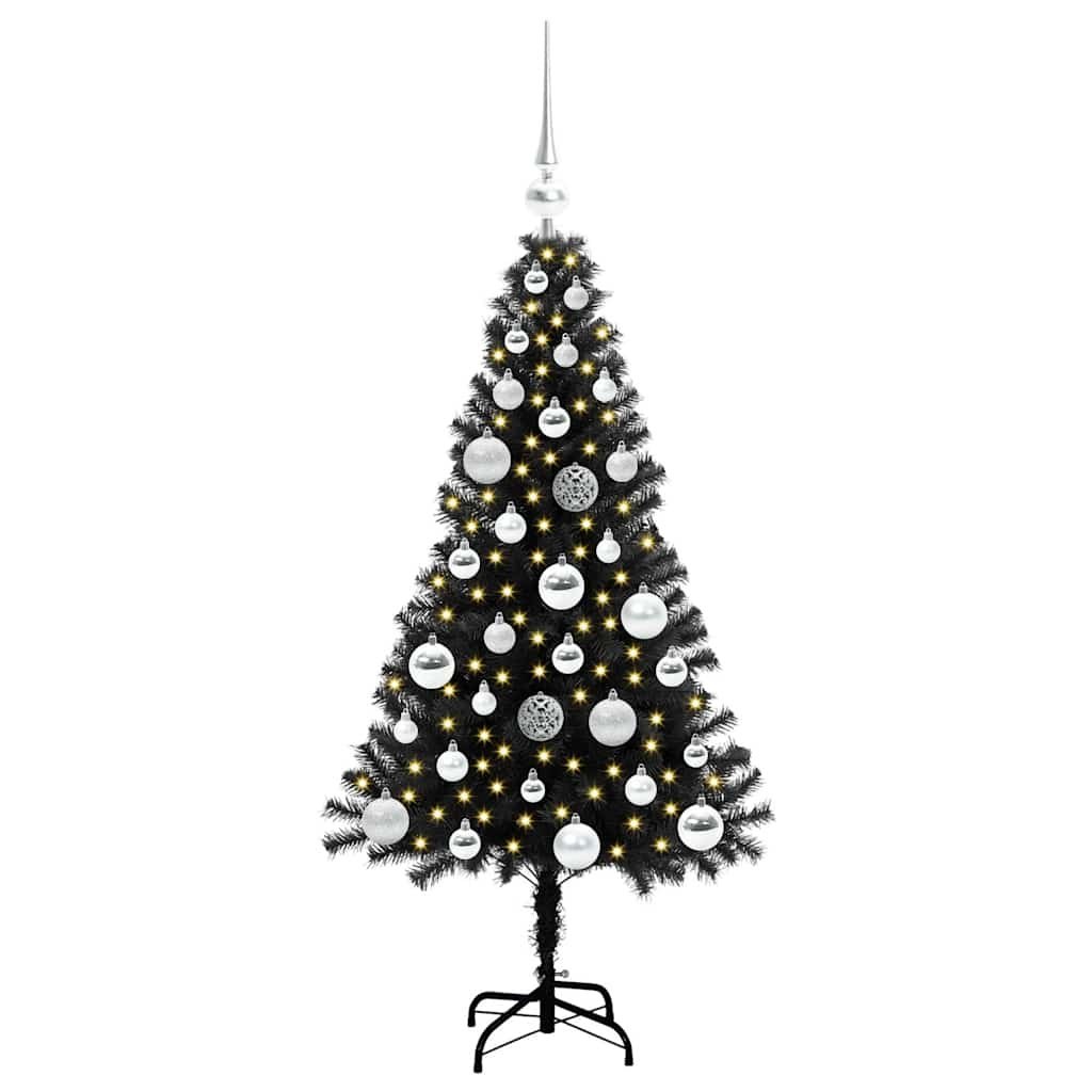Choinka Czarny 120 cm PVC