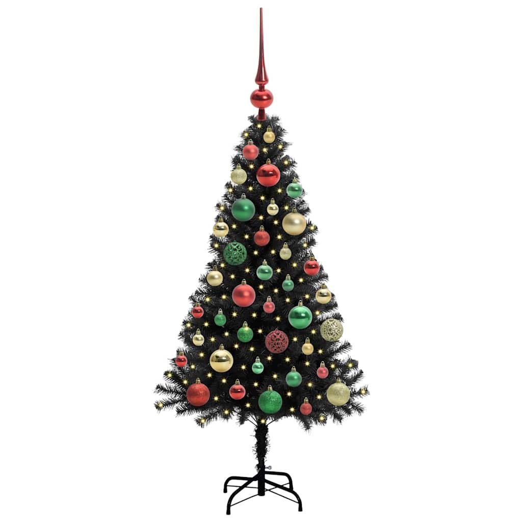 Choinka Czarny 120 cm PVC