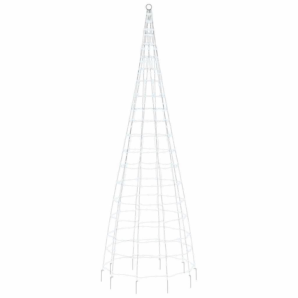 Choinka LED 550 LED Zimna biel 300 cm