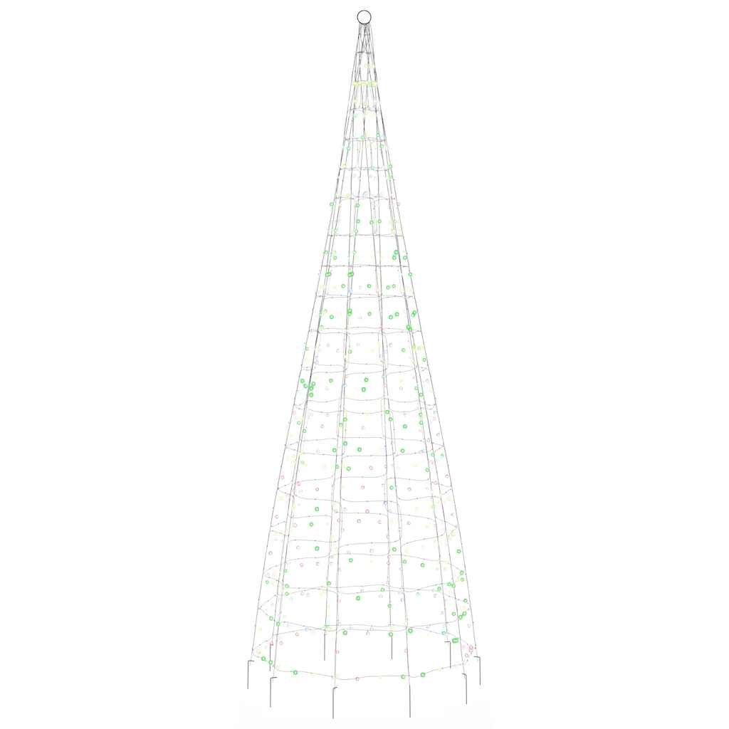Choinka LED 550 diod LED Kolorowa 300 cm
