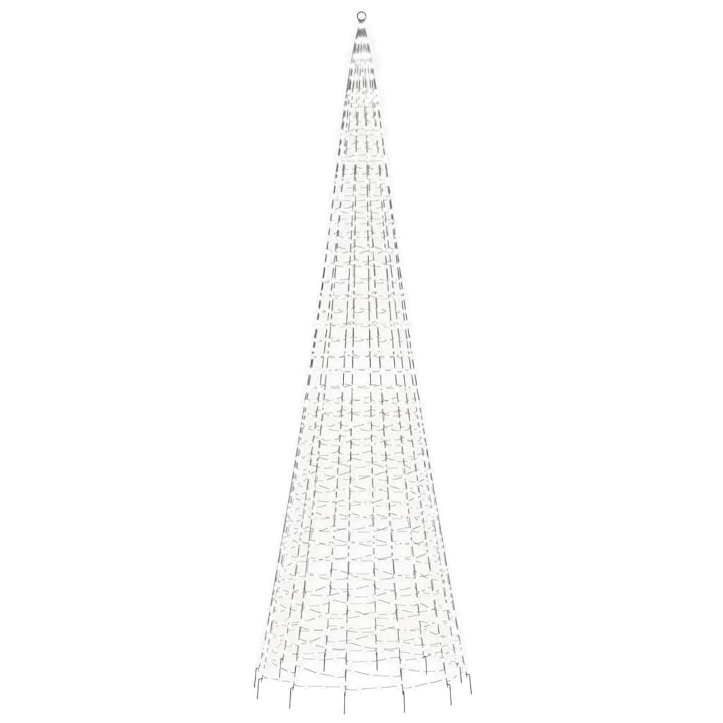 Choinka LED 1534 diody LED Zimna biel 500 cm