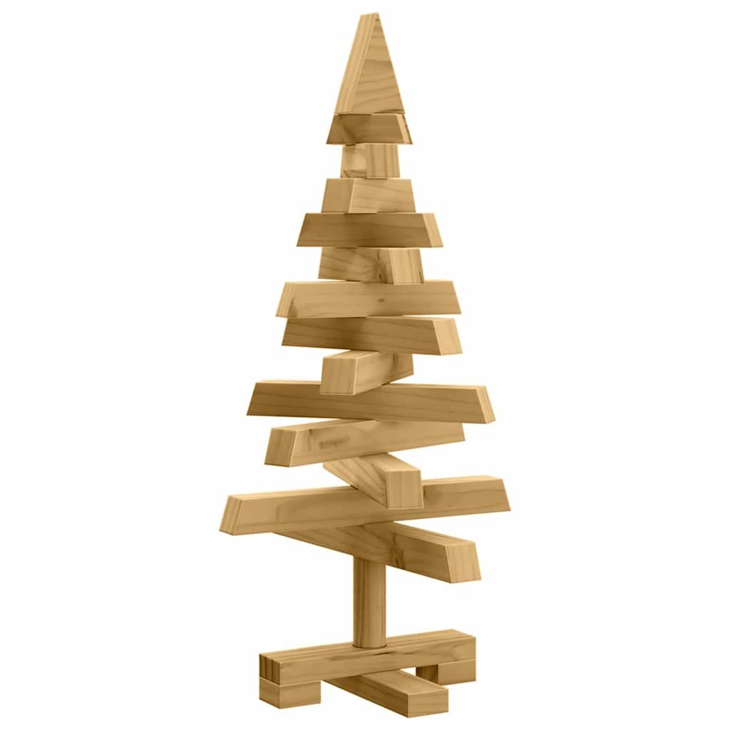 Choinki z podstawą Brązowy 60 cm Lite drewno sosnowe
