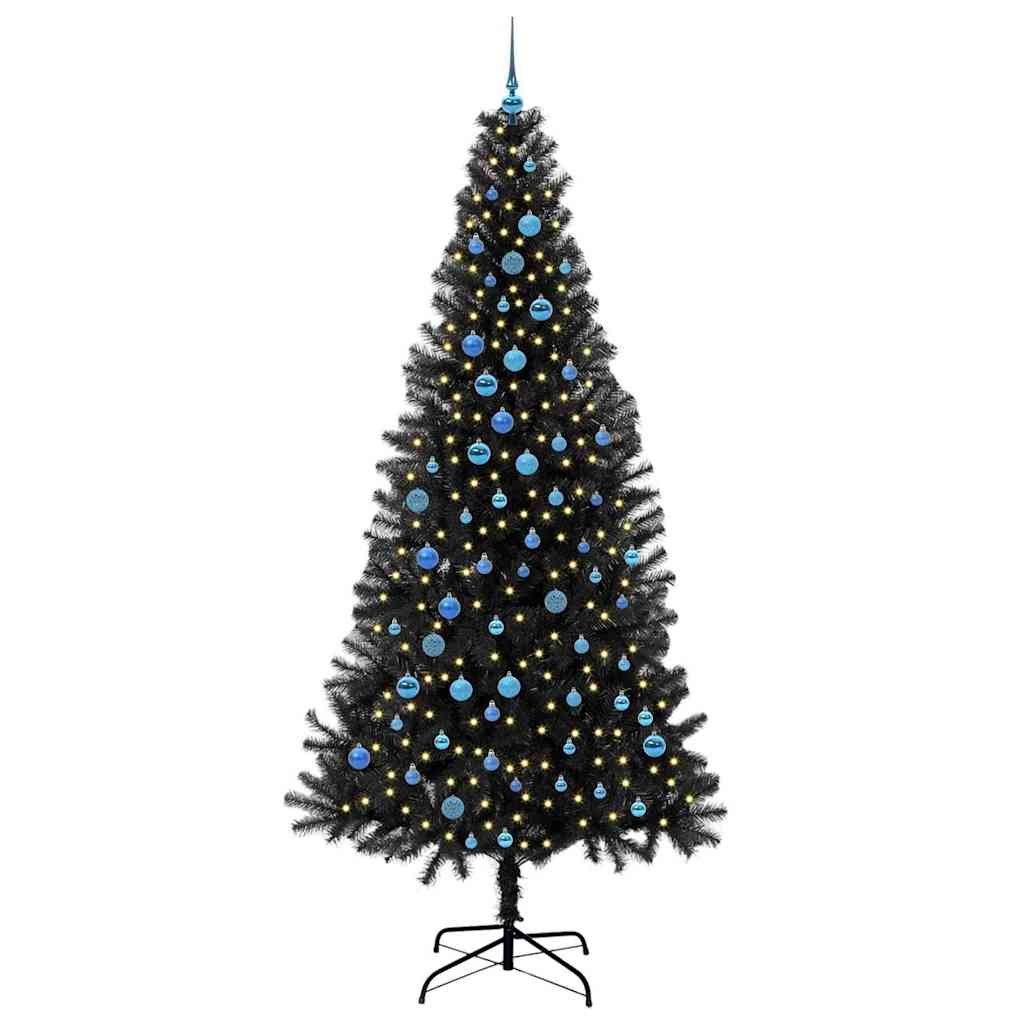 Choinka Czarny 240 cm PVC