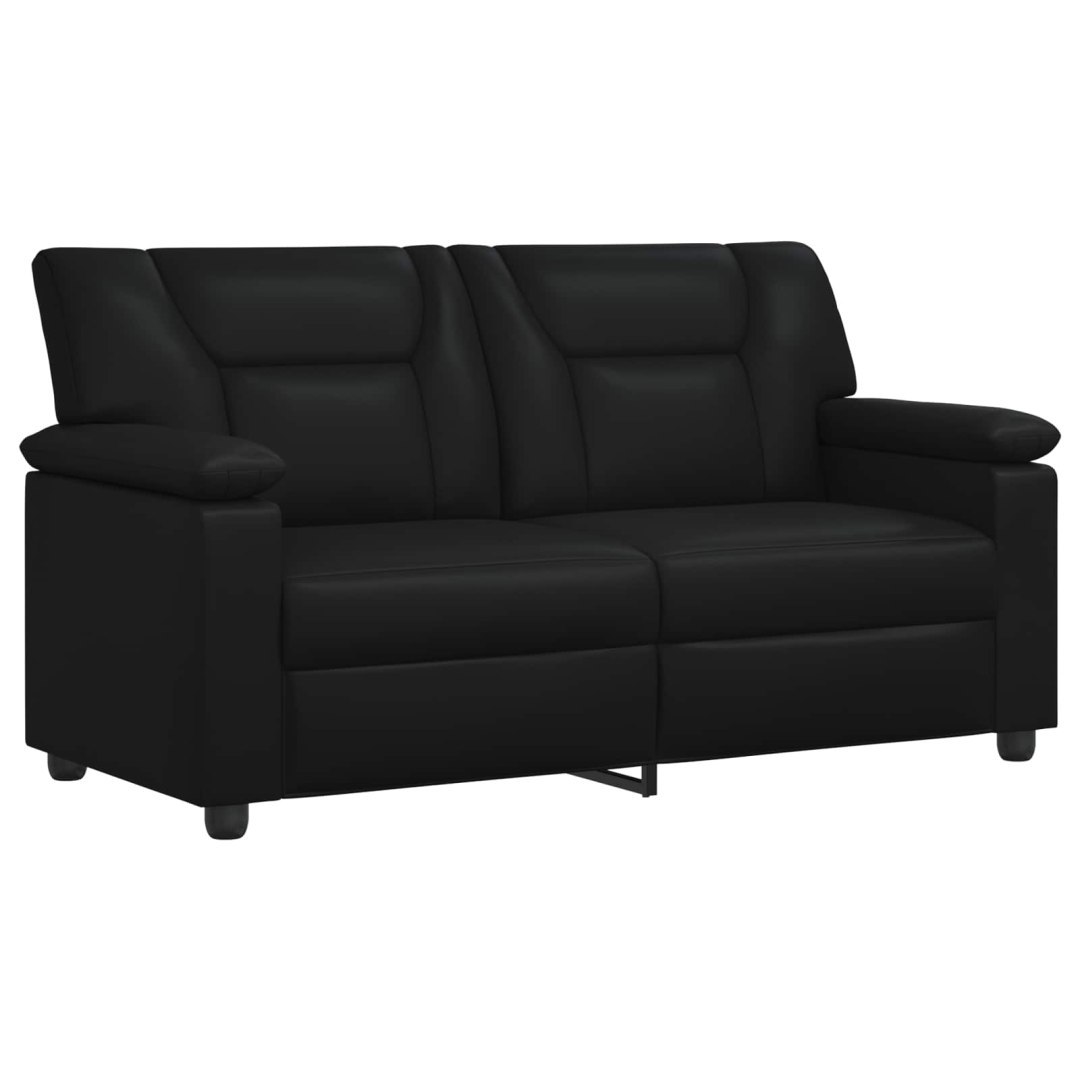 Sofa Czarny 171 x 85 x 93 cm Ekoskóra