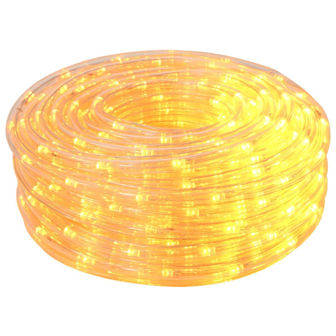 Świąteczny wąż świetlny LED 1200 LED Żółty 50 m