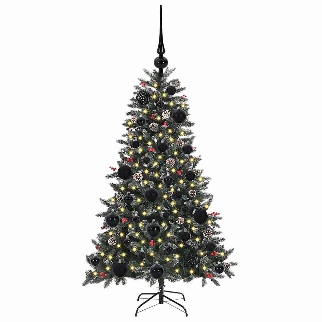 Sztuczna choinka z podstawą Zielony 120 cm PVC, plastik i stal