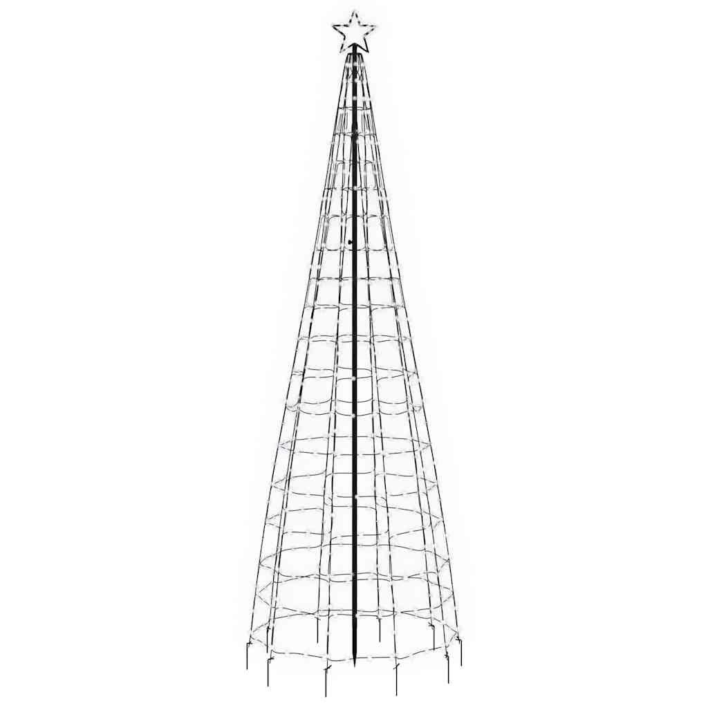 Choinka świąteczna LED z kolcami 570 diod LED Zimna biel 300 cm