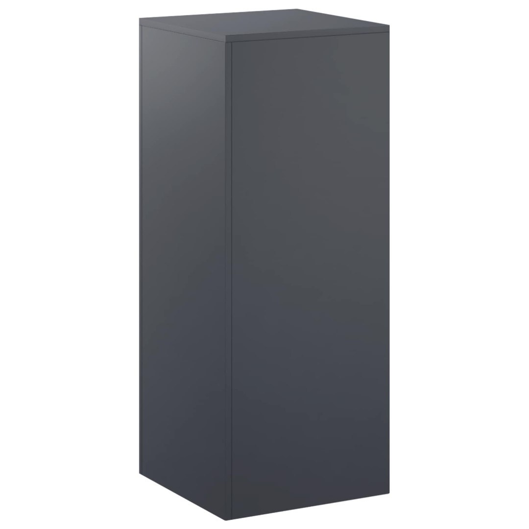 Stojak na rośliny antracytowy 40 x 40 x 100 cm Stal nierdzewna