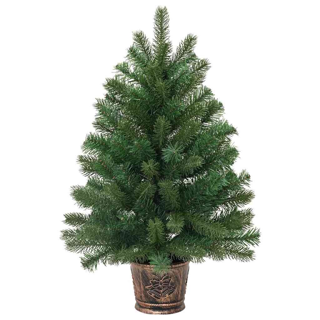 Sztuczna choinka z podstawą Zielony 95 cm PVC, PE i stal