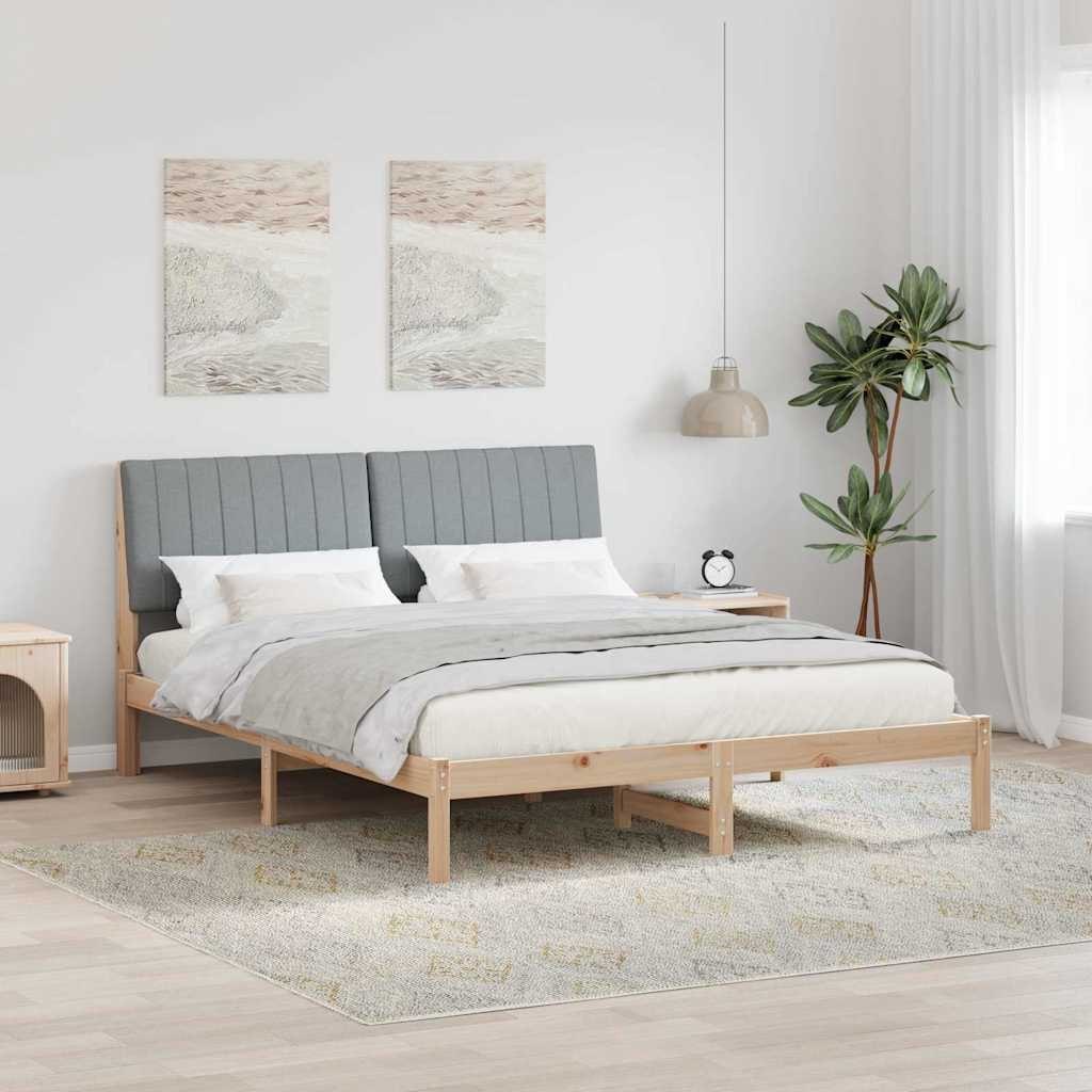 Ramka łóżka Brązowy 160 x 200 cm Lite drewno sosnowe
