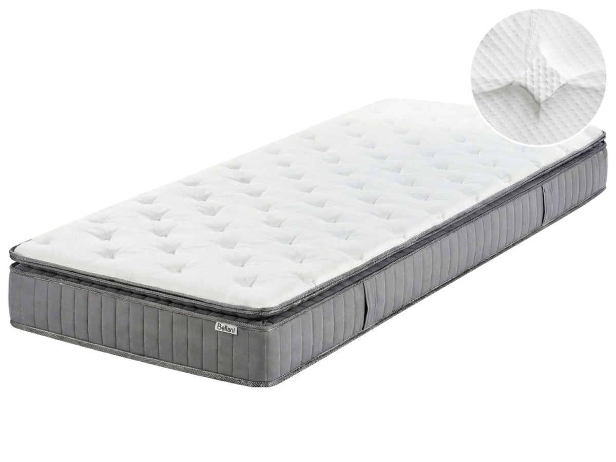Materac kieszeniowy z żelem i pianką termoelastyczną COOL HYBRID 7 PRO H2/3 średnio twardy 90 x 200 cm