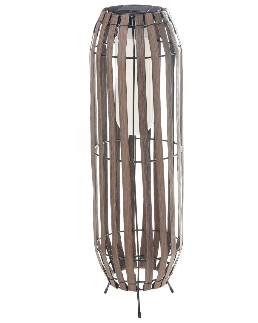 Lampion solarny MUZIZI 69 cm Ciemnobrązowy