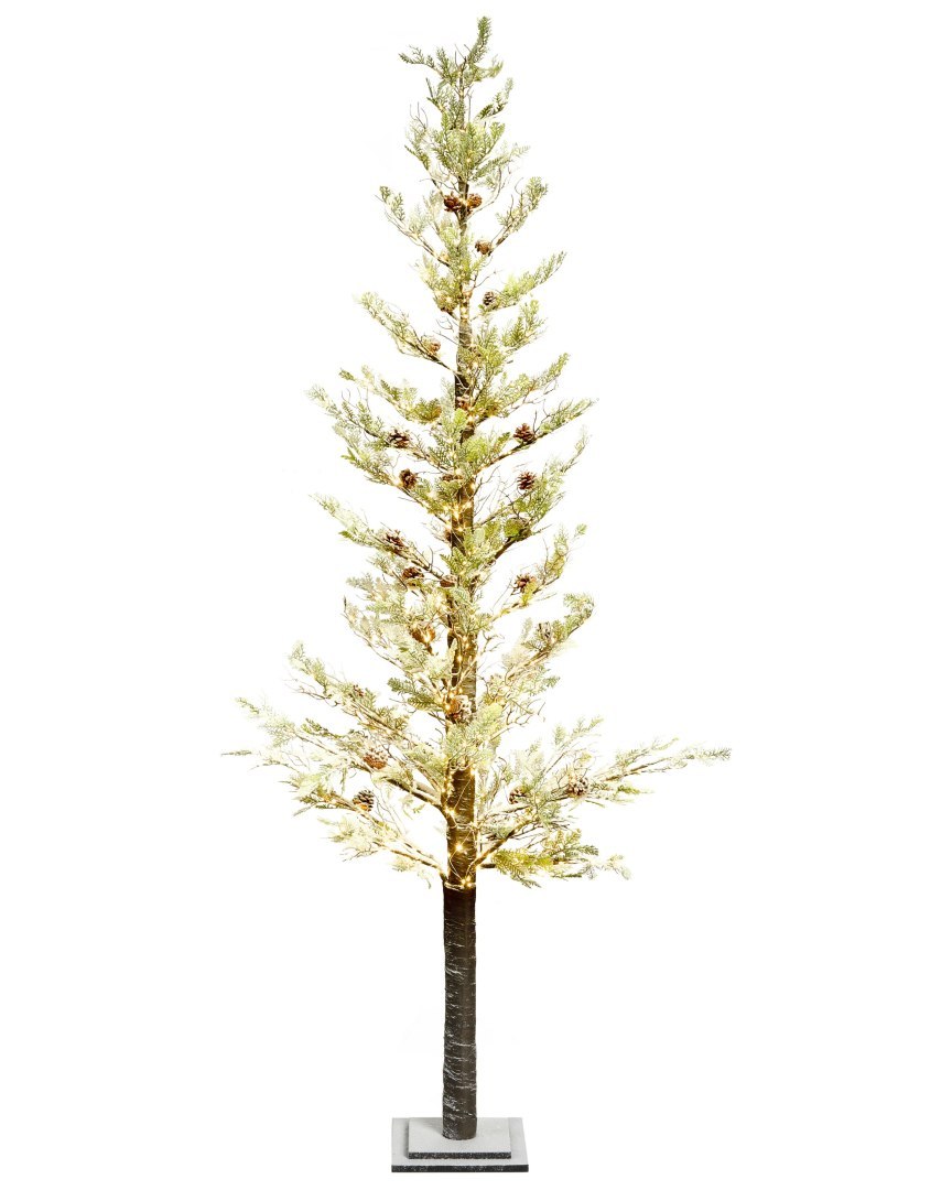 Dekoracja ogrodowa LED GRENIVIK 245 cm Choinka Biały