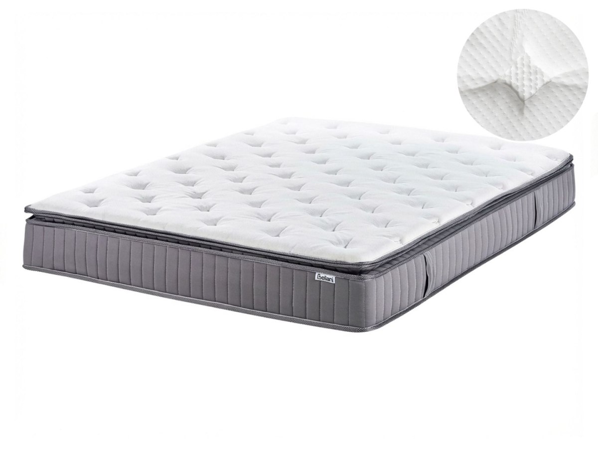 Materac kieszeniowy z żelem i pianką termoelastyczną COOL HYBRID 7 PRO H3/4 twardy 140 x 200 cm