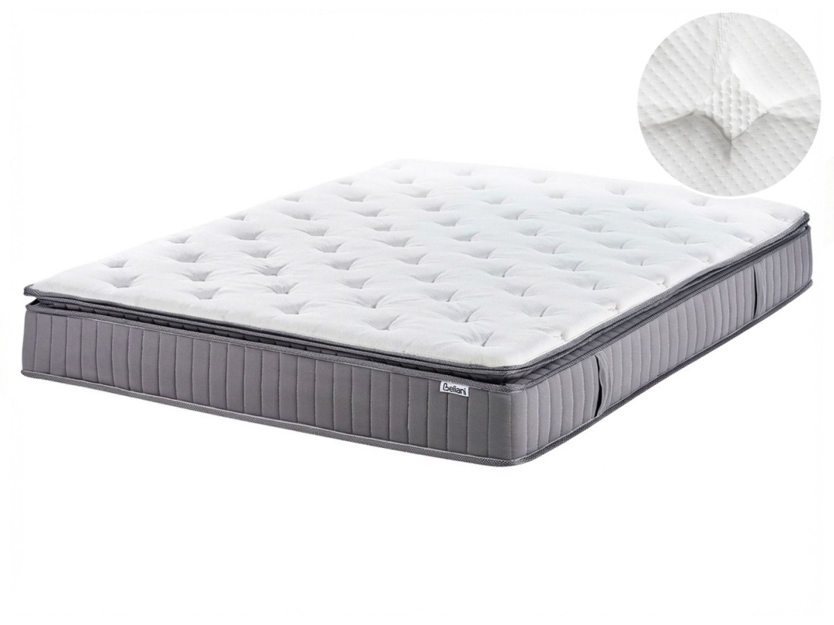 Materac kieszeniowy z żelem i pianką termoelastyczną COOL HYBRID 7 PRO H2/3 średnio twardy 160 x 200 cm