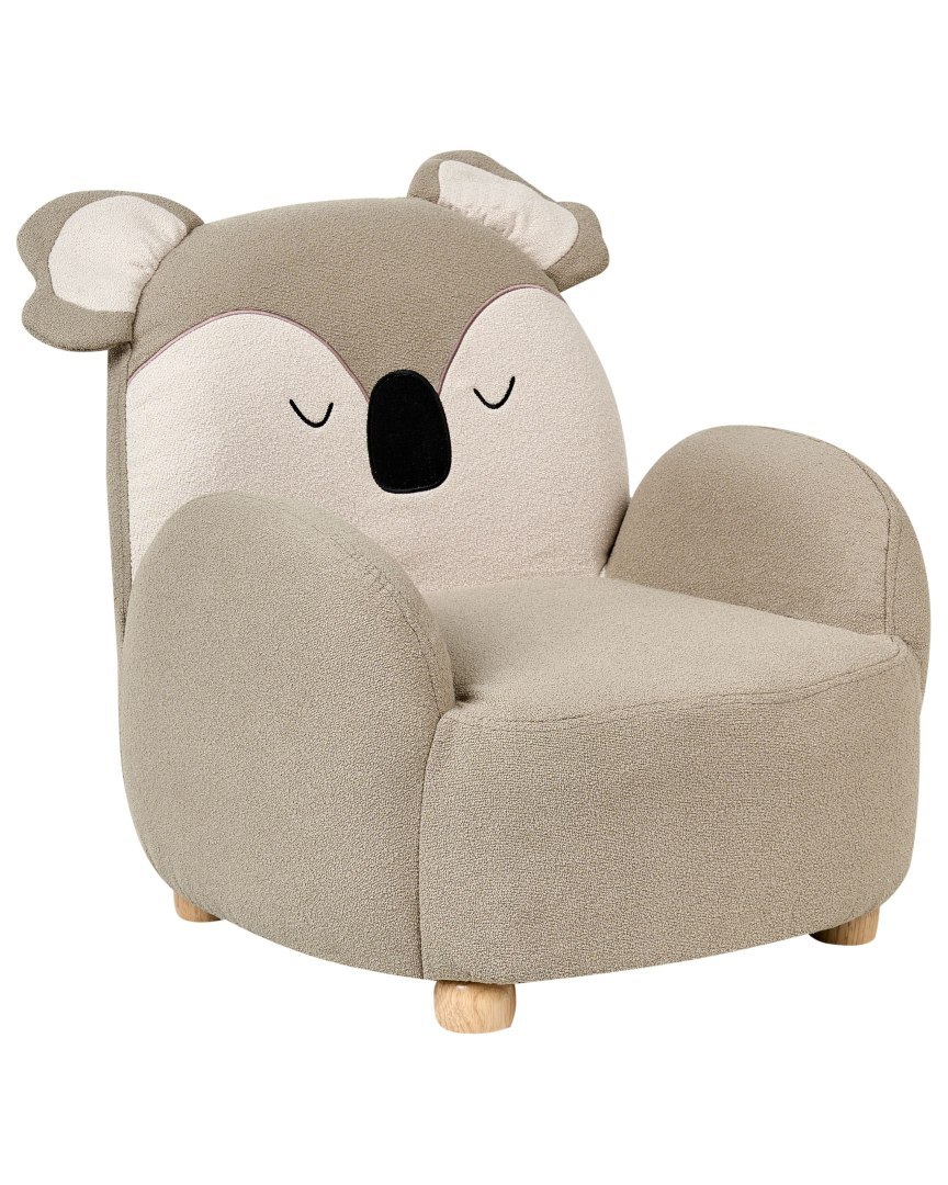 Fotel dziecięcy Koala HERVIK Beżowoszary