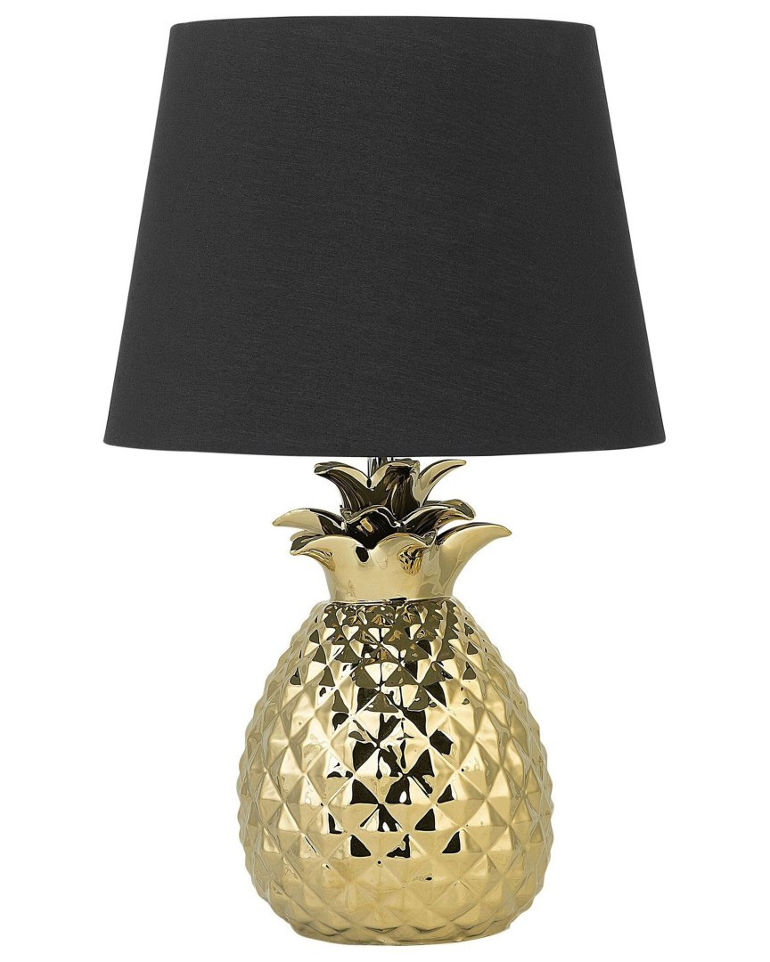 Lampa stołowa PINEAPPLE Ceramika Złoty
