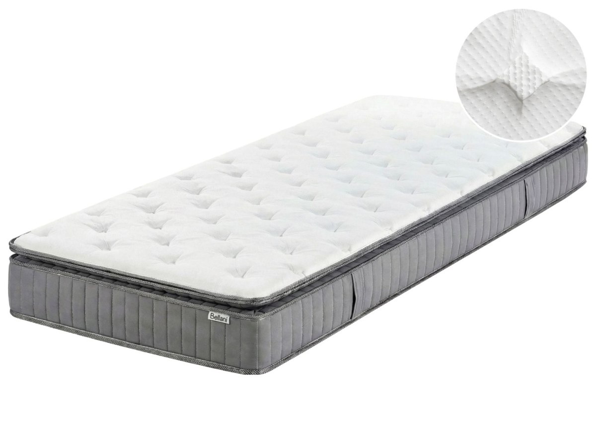 Materac kieszeniowy z żelem i pianką termoelastyczną COOL HYBRID 7 PRO H3/4 twardy 90 x 200 cm