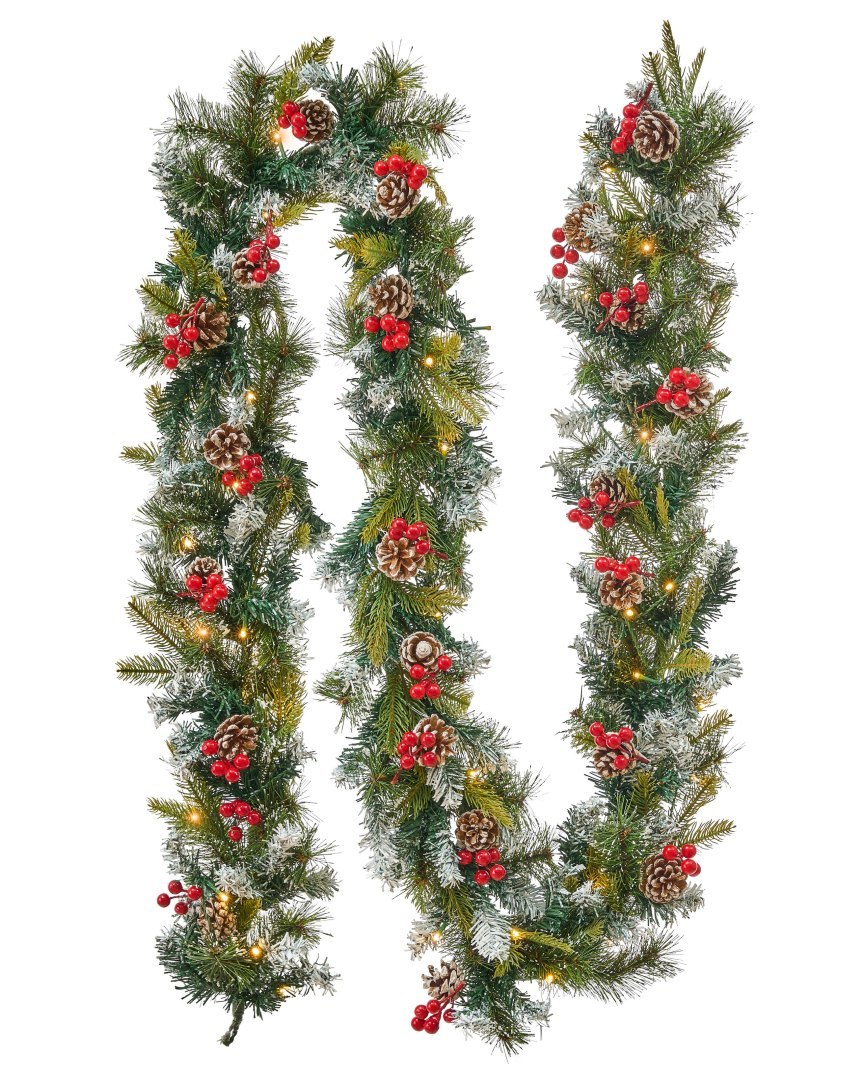 Świąteczna girlanda LED PAIMIO 270 cm Zielony