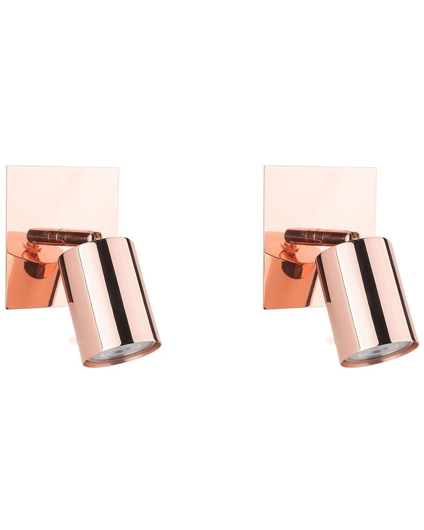 Zestaw 2 lamp Miedziany