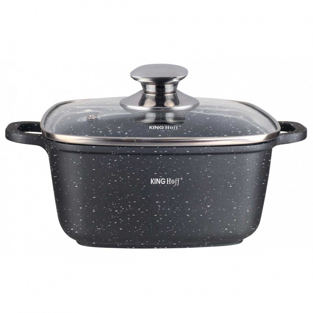 Kinghoff Garnek Marmurowy 24cm Kh-1603 4,5l Lumarko!