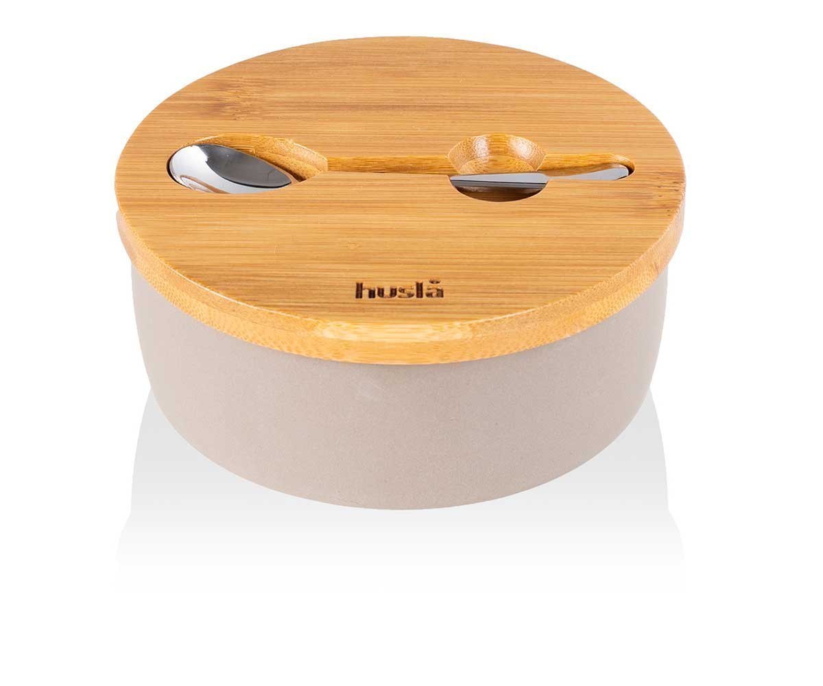 Ceramiczna Cukiernica Z Łyżeczką Husla Hygge Lumarko!