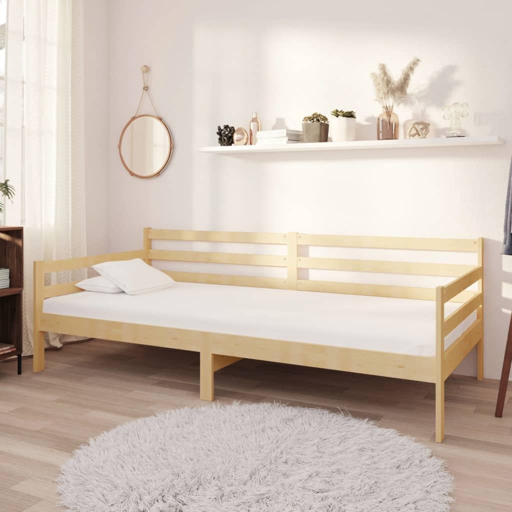 Łóżko dzienne, lite drewno sosnowe, 90x200 cm Lumarko!