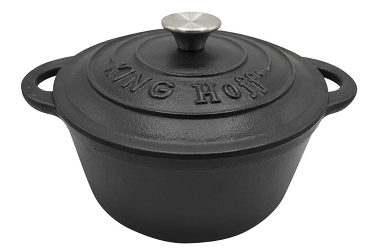 Garnek Żeliwny 24cm 4l Kinghoff Kh-1476 Lumarko!