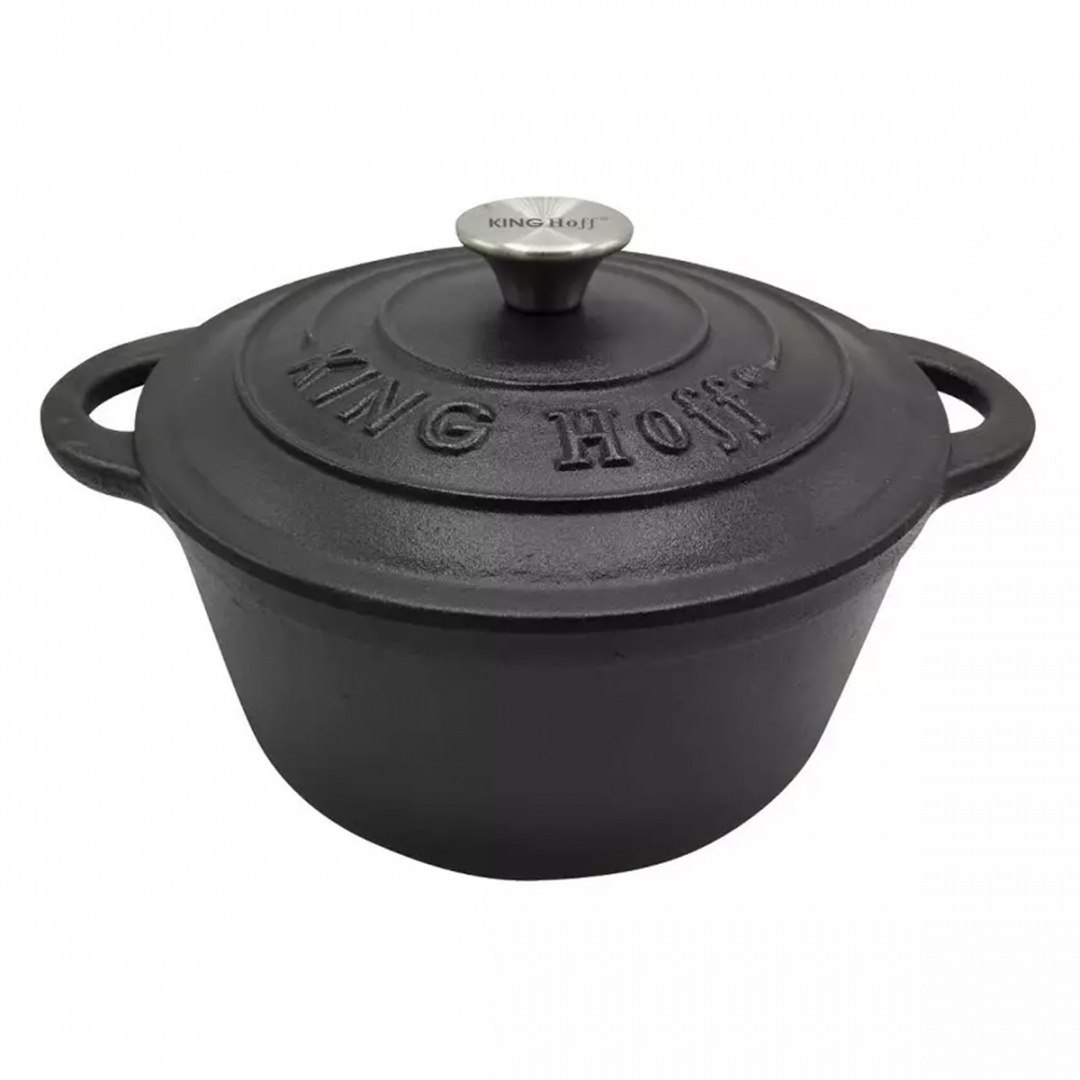 Garnek Żeliwny 22cm 2,4l Kinghoff Kh-1523 Lumarko!