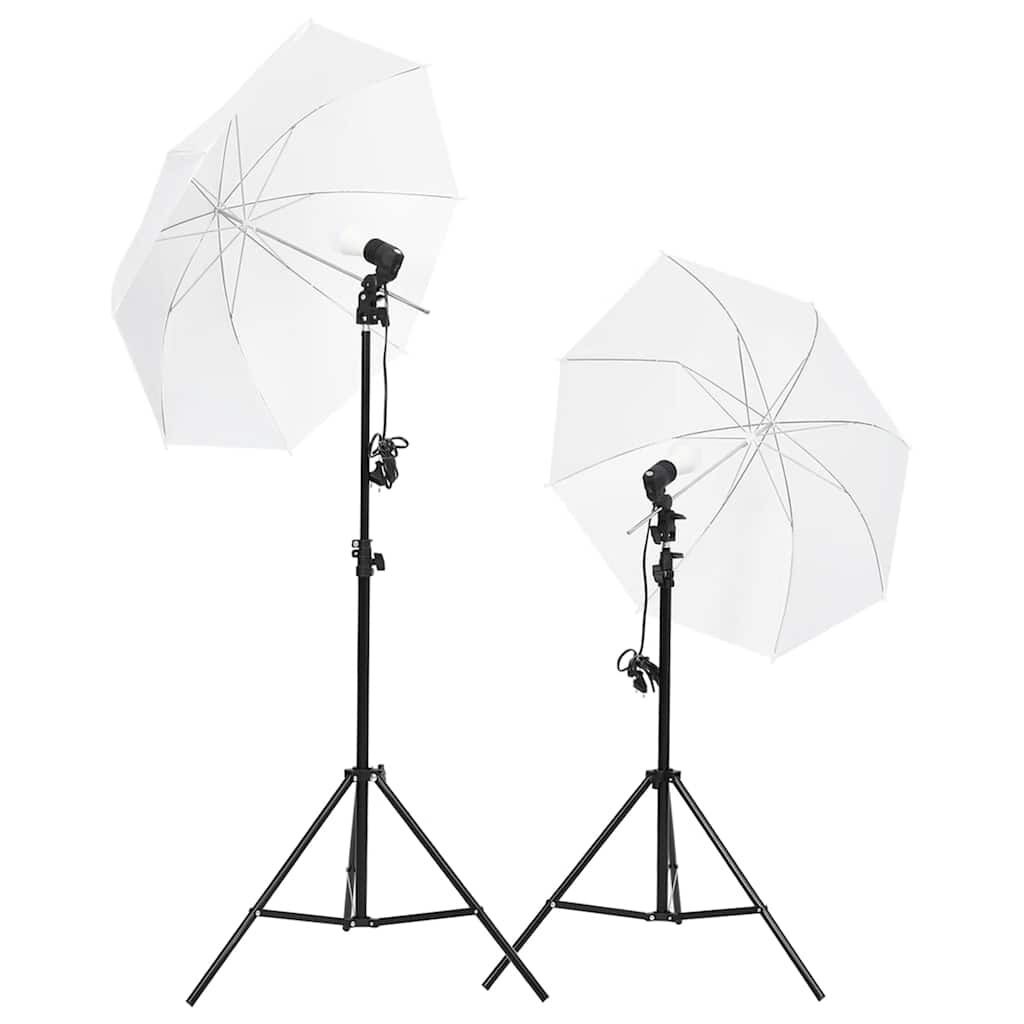 Fotograficzny zestaw studyjny z lampami i tłem Lumarko!