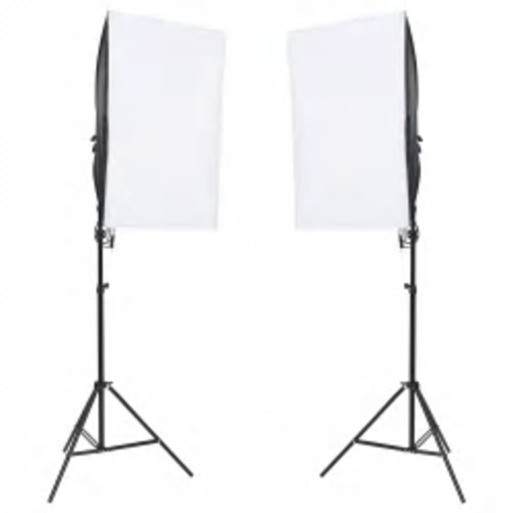 Fotograficzny zestaw studyjny z lampami i tłami Lumarko!