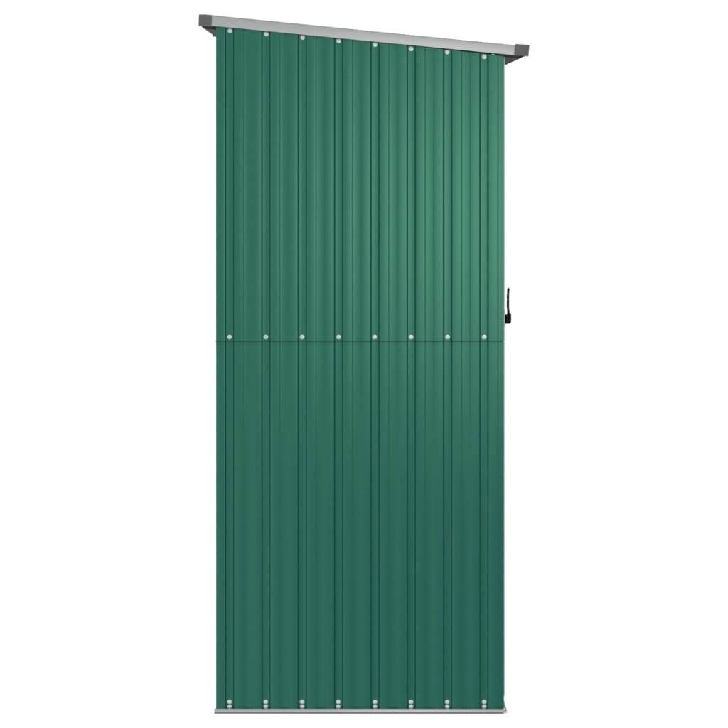 Szopa ogrodowa na rowery, zielona, 180,5x97x209,5 cm, stal Lumarko!