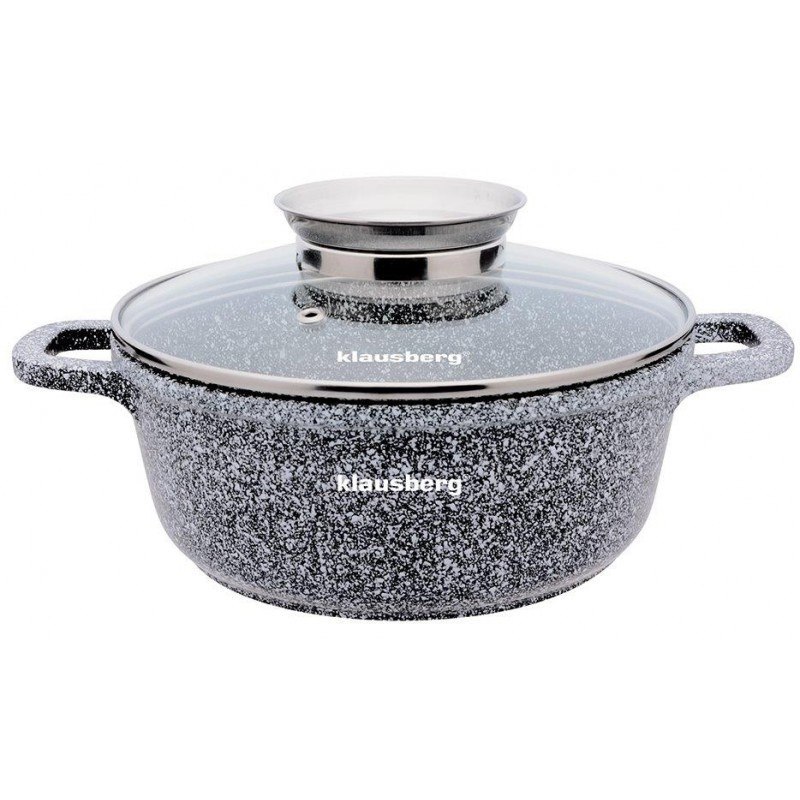 Garnek Marmurkowy 4,5l 24cm Klausberg Kb-7522 Lumarko!