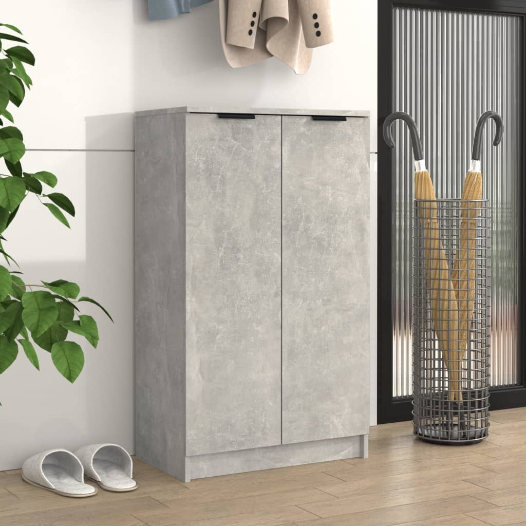 Szafka na buty, szarość betonu, 59x35x100 cm Lumarko!