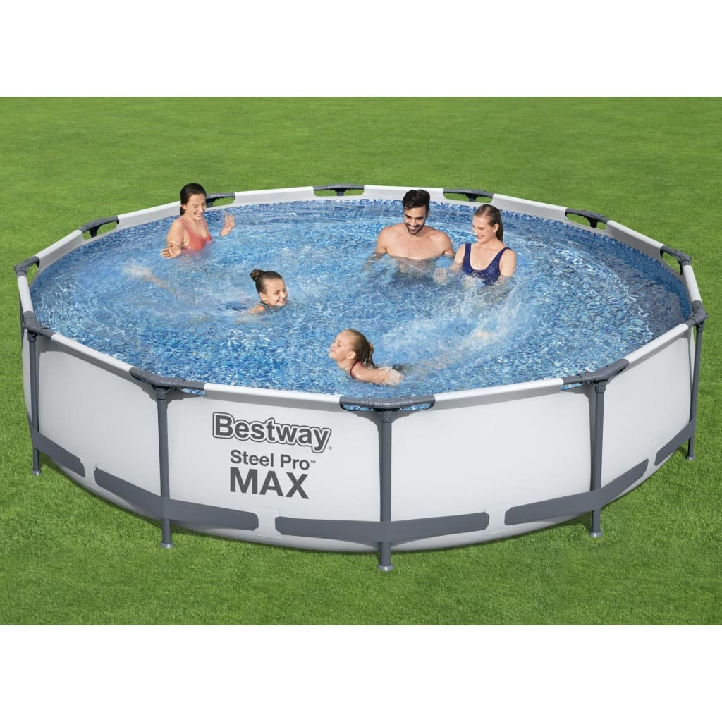 Basen Steel Pro MAX, 366 x 76 cm Lumarko!