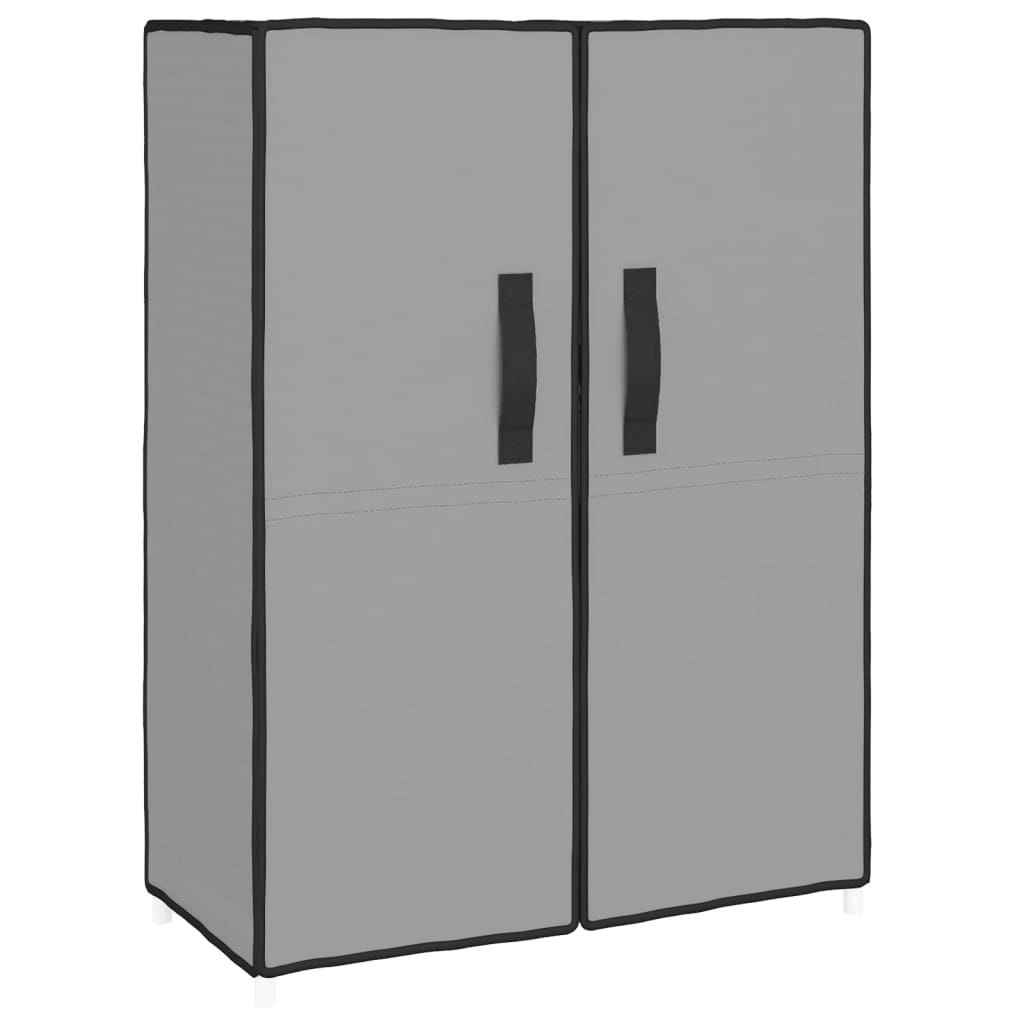 Szafka na buty, szara, 60x28x90 cm, materiałowa Lumarko!
